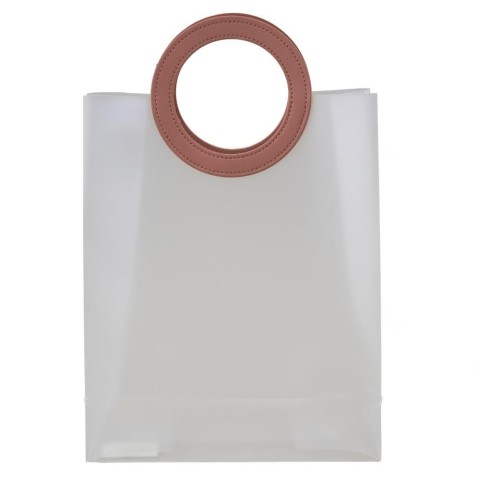 BORSETTA MAXI MANICO TONDO CIPRIA H32X26X11